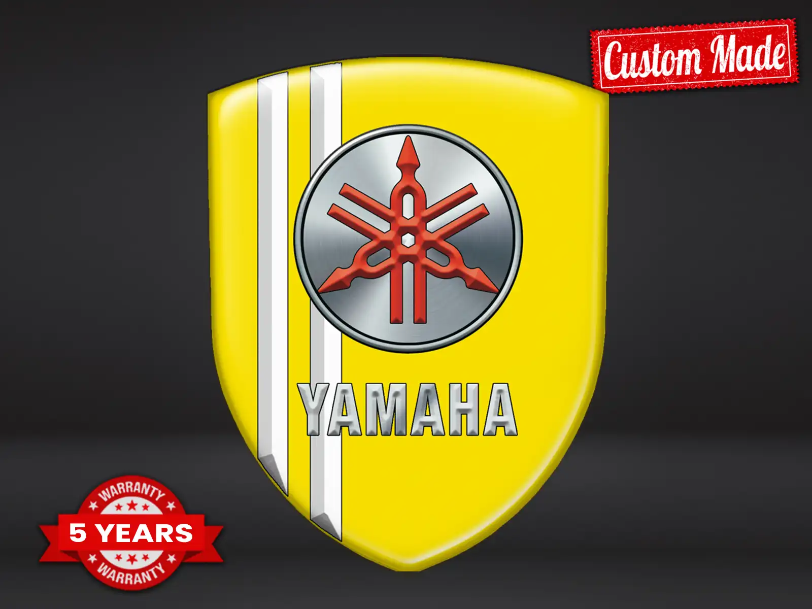 Yamaha Heckscheibenaufkleber Tuning Stern Minimal